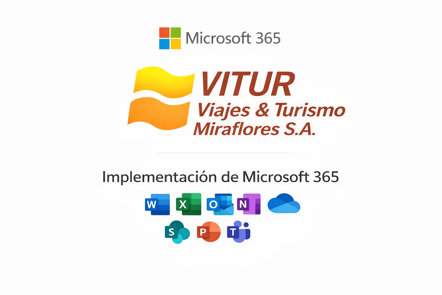 Ejemplo de implementación de Microsoft 365 empresarial